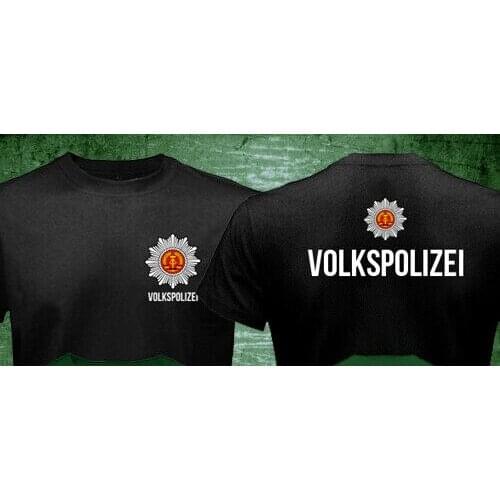 East Germany Gdr Deutsche Volkspolizei Police T-Shirt
