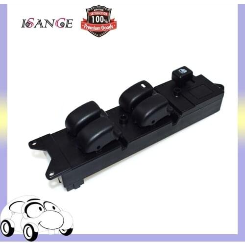 ISANCE Power Window Master Switch Control Button LHD For Mitsubishi Outlander Colt Lancer Pajero Montero Galant OEM# MR194826
