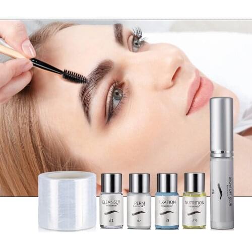 1pc Brow Eyebrow Lamination Kit Safe Brow Lift Eyebrow Lifting 3D Effect Protable Travel Kit Professional Beauty Salon Home Use