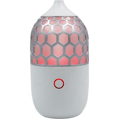 Mini 90ml Ultrasonice Aroma Diffuser RGB LED Electric Aroma Lamp Mist Maker Air Humidifier Essential Oil Diffuser