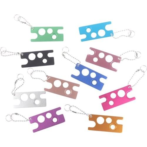 Triangle Leaf Shape Refillable Essential Oil Opener Key Corkscrew Tool Remover Roller Balls Caps Refillable Bottles Accessories