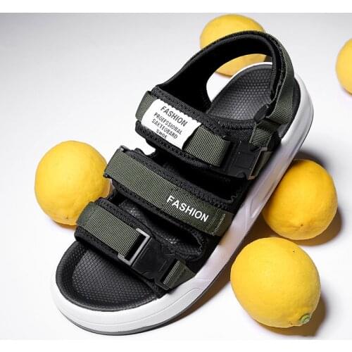 Size hombre slide masculina big zandalias playa roman sandal erkek drying summer sport sandalias 2020 sandalet verano men de da