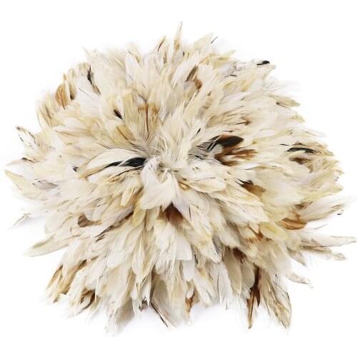 10-15CM Natural White Rooster Feathers Wedding Jewelry Decoration Carnival Clothes Accessories Plumes Crafts 800-1000Pcs/Bundles