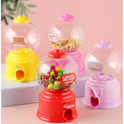 Educational Classic Candy Machine Dubble Bubble Candy Bank Saving Money Box Safe Box Snack Storage Box Interactive Toy
