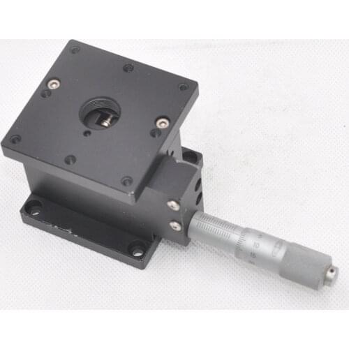 Z axis LV-631-1 central precision machine manual precision lifting displacement platform optical fine adjustment slide table