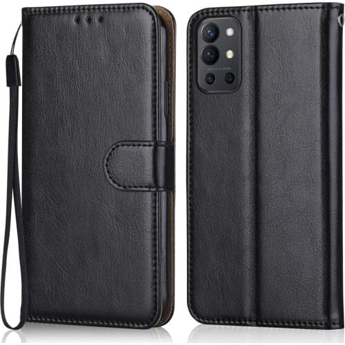 Luxury Leather Case for On OnePlus Nord N10 Wallet Stand Flip Case Phone Bag With Strap