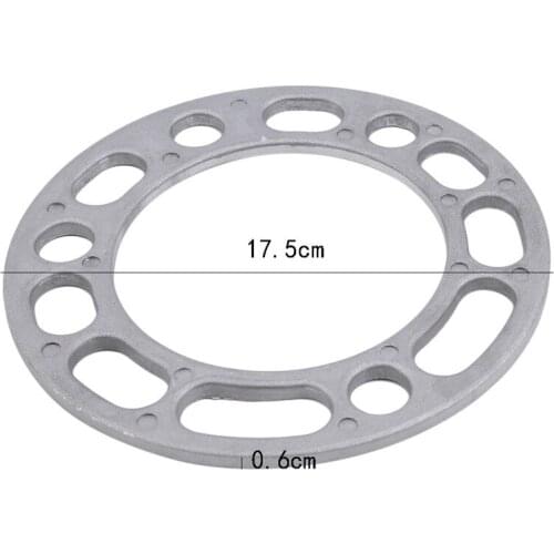 Universal Car Aluminum 3mm 5mm 8mm 10mm Wheel Spacer Shims Plate 4 5 STUD For 4x100 4x114.3 5x100 5x108 5x114.3 5x120