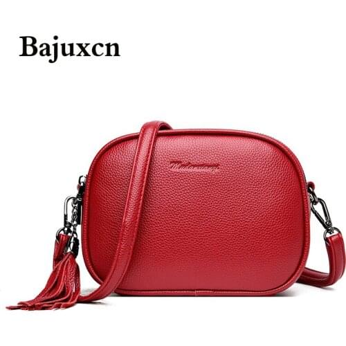 Brand tassel Bags For Women 2021 Luxury Handbags Women Leather Crossbody Bags Designer Mini high quality Shoulder bags bolsa fe