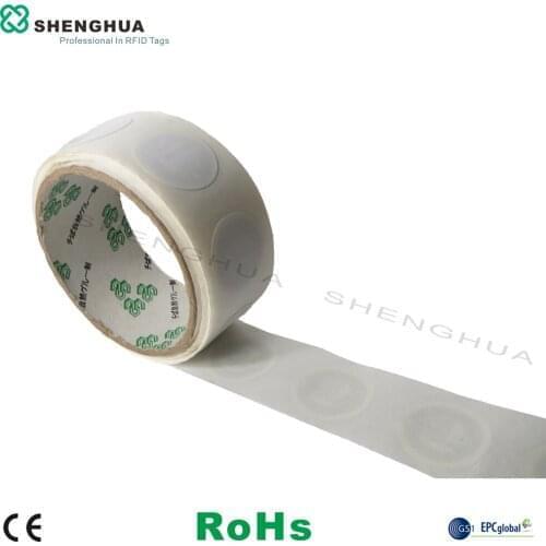 1000pcs/lot rfid 13.5mhz FM11RF08 NFC Label Passive Smart Sticker Contactless HF Tag for time attendance Identity