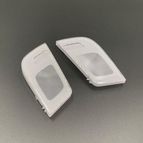 2pcs Reading light on button Transparent glass cover Headlight lighting switch Map lamp cover For Kia 10-15 Optima K5 Cadenza K7