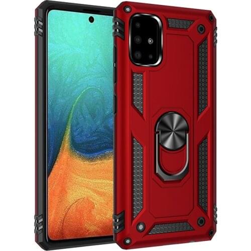 Case for Samsung A71 Case Armor Military Shockproof Ring Holder Cover for Samsung Galaxy A71 A 71 Case Cover