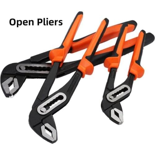 Multifunctional Water Pump Pliers Pipe Wrench Maximum Opening 68mm Household Type 8 Inches For Installation and Maintenance Work