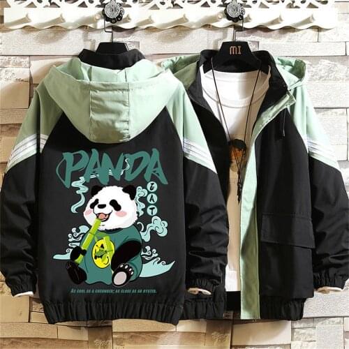 2021 Autumn Tooling Jackets Streetwear Military Jacket Mens Oversize Outerwear Casual Harajuku Funny Bomber Jackets and Coats