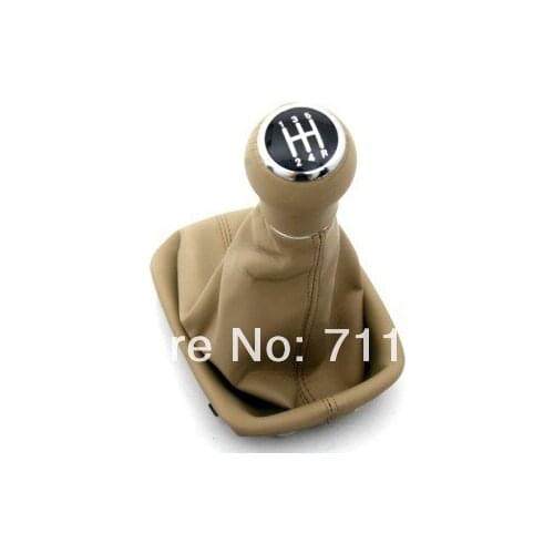 Gear Knob & Shift Boot Beige For Audi A6 C5