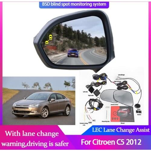 Blind Spot Detection System For Citroen C5 2012 BSD Millimeter Wave Radar Blind Monitoring Sensor Assistant Driving Security