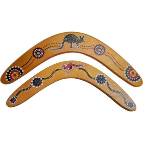Outdoor Sports Toys Wood Professional Boomerang Dart Back V-Shaped Dart Flying Disc Toys For Children Gift