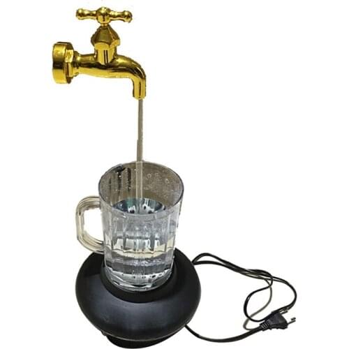 Magic Color Changing Faucet Mug - Tabletop Fountains Home Office Decoration EU Plug