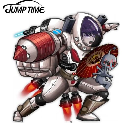 Jump Time 13 x 11.9cm For Danganronpa V3 Kaito Momota Argument Armament Anime Car StickersDecal Cartoon Car Accessories Decor