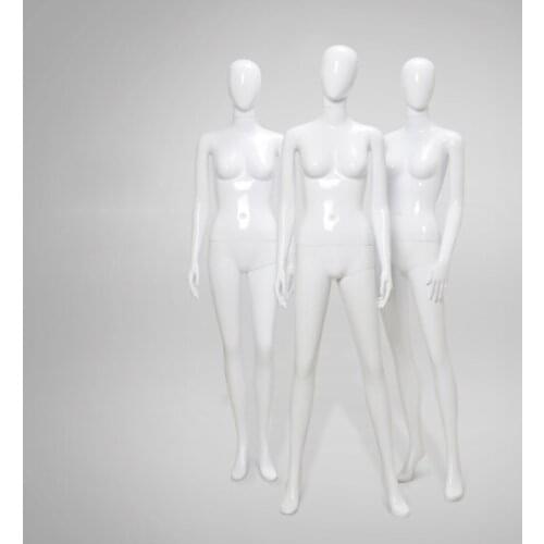 High Quality Top Level Gloss White Full Body Female Mannequin Hot Sale From Factory