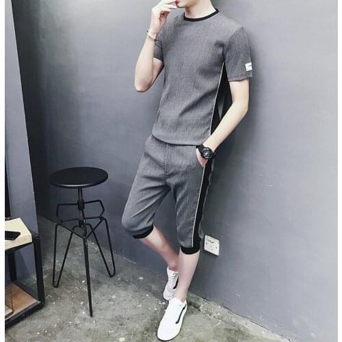 YUANXIANGPO Mens Summer Tracksuits