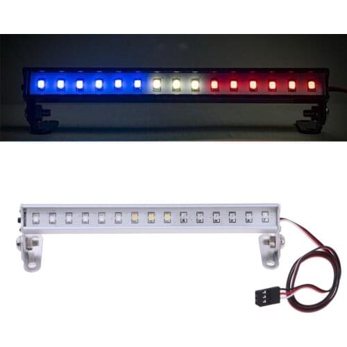 1:10 1:8 RC Model Decoration 15 LED Lamp Roof Light Bar for Rock Crawler D