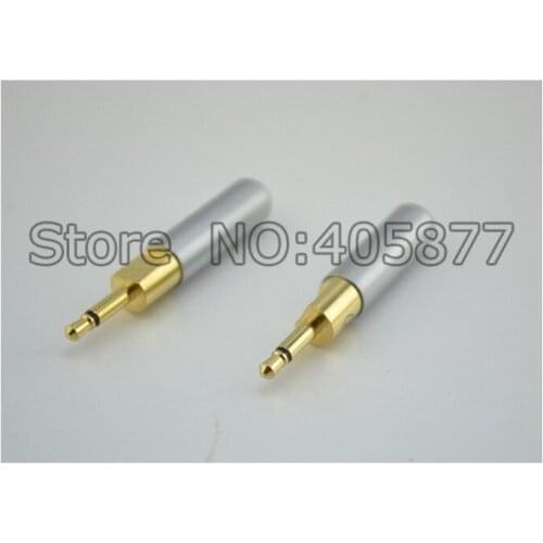 1pair High Quality Gold Plated Cable Plug for HD700 700 upgrated audio cable connector hifi cable plug