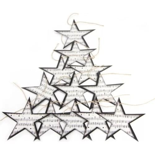 2m/6.6ft Sheet Music Garland Music Note Paper Circle Garland Music Themed Banner Music Orchestra Party Wedding Room Home Decor