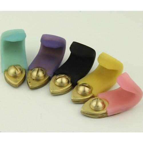 Five kinds of color Non-slip Rubber Saxophone Thumb Finger Rest for Sax Key Part Accessory 5set