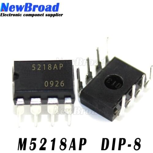 5pcs M5218AP DIP8 M5218P DIP M5218 DIP-8