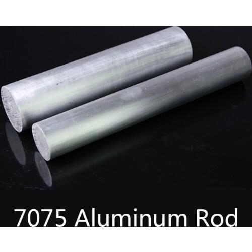 7075 Aluminum Rod Solid Super Hard Aluminum Round Rods Used In Aviation Nautical Industry Diameter 8/10/12/20/30/40mm