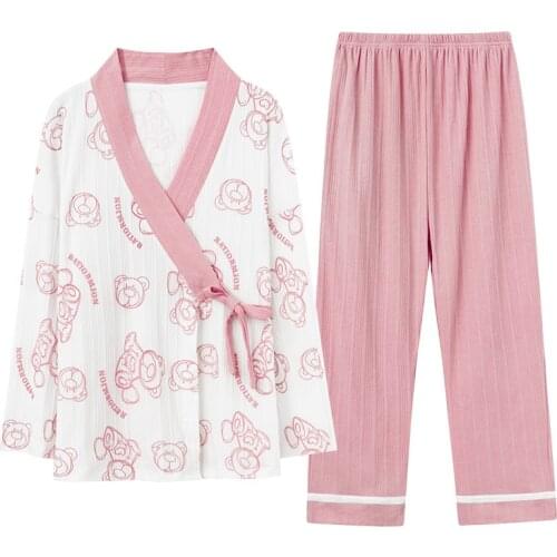 BOOCAAWA Women's Long Sleeve Pajamas