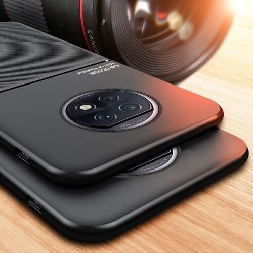Car Magnetic Holder Leather Case For Xiaomi Redmi Note 9T 9 T Redme Redmy Note9T 5G Not T9 Shockproof Silicone Phone Cover Coque