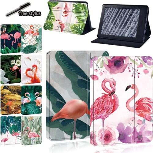 Tablet Case or Amazon Kindle Paperwhite 4/1/2/3/Amazon Kindle 8th/10th PU Leather Cover Case + Free Stylus