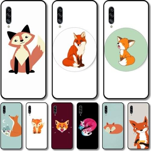 Lovely foxes Phone Case Hull For Samsung Galaxy M 10 20 21 31 30 60S 31S Black Shell Art Cell Cover TPU