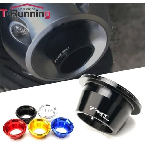 For Yamaha Tmax 560 TECH MAX TMAX 2020 Newest Motorcycle Accessory tmax560 CNC Aluminum pipe muffler Exhaust Tip Cover
