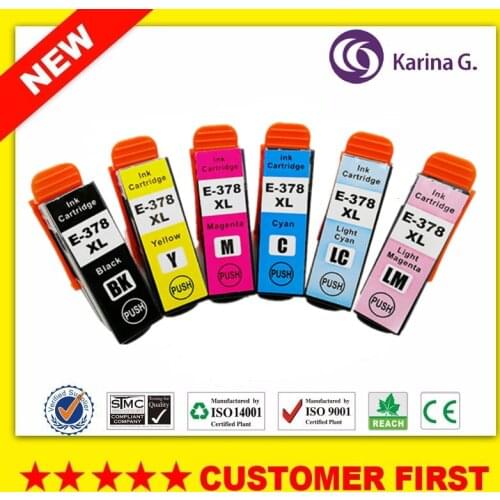 New Compatible For Epson 378XL T378XL ink cartridge Suit For Epson Expression Photo XP-8500 XP-8505 etc