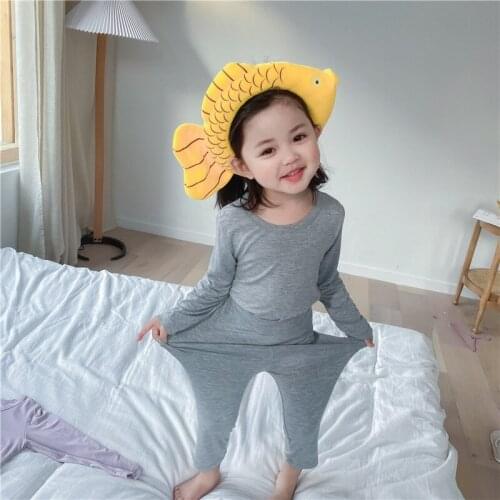 New Soft Baby Boys Girls Sets Spring Autumn Undershirts Sleepwear Robe Pajama Kids Toddler Outwear Childrens Clothing