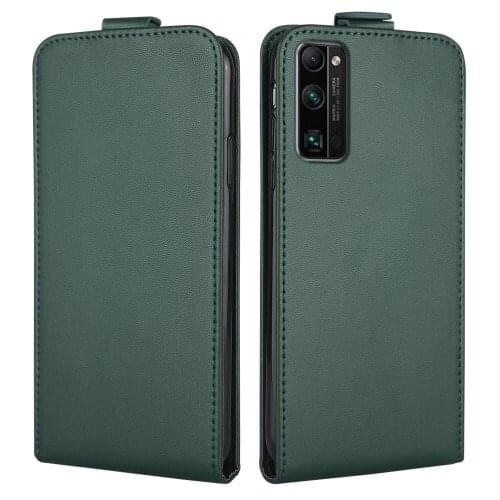 Flip Up and Down Leather Case for Huawei Honor 30 Pro Case EBG-AN00 6.57''Vertical Cover Honor 30 Pro Case Soft Coque Phone Bag