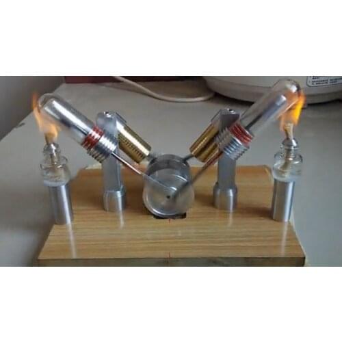 New DIY High Speed Stirling Engine Model stirling motor 3-6v birthday gift Toys physical educational equipment Free Shipping