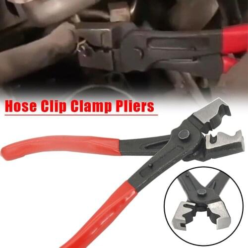 Car Hose Oil Hose Crimping Plier R Type Collar Hose Clip Clamp Pliers Water Pipe Calliper Car Repair Hand Tool For BMW forAudi