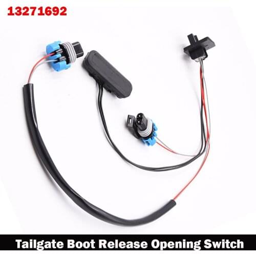 Tailgate Boot Release Opening Switch For Opel Vauxhall Meriva MK II [2010-2020] MPV 13422271 13271692 13359894Car Accessories