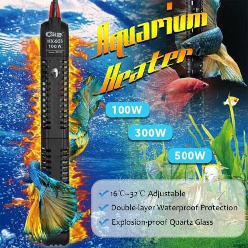Submersible Aquarium Fish Tank Automatic Constant Temperature Heating Rod Power Saving Heater For Fish Tank Aquarium Accessories