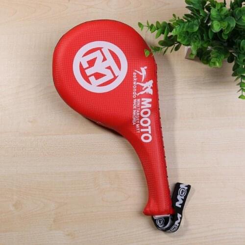 Childrens Adult Sanda Durable Pad Training Kids Taekwondo PU Training Hand Target Kick Rebound Sponge Durable Double Kick Pad