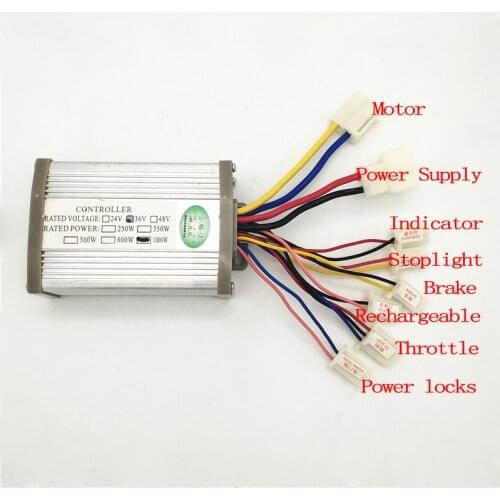 1000W24V36V48V motor brush controller scooter accessories motor speed controller parts controlador de motor para patinete