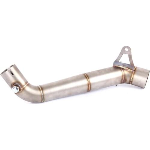Slip On Motorcycle Exhaust Middle Link Pipe Stainless Steel Exhaust System For Honda CBR1000 2008-2011 2013-2016