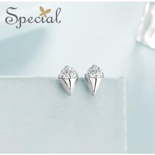 Special European and American fashion age reduction personality S925 silver pin earrings earrings Beigu fairy tale 2021 NEW