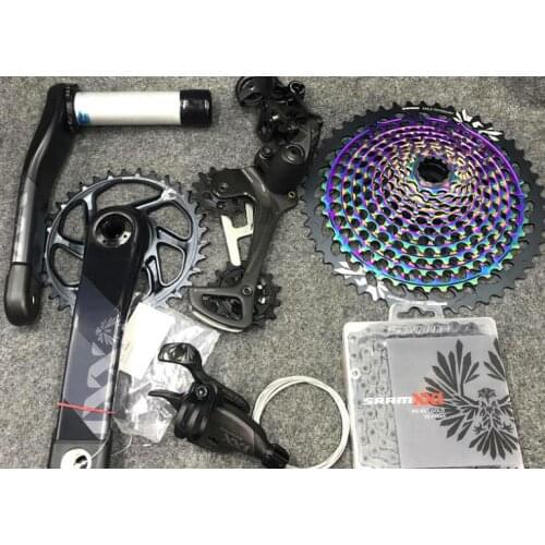 Sram XX1 eagle groupset 12S dub MTB bicycle bike 170MM 32T 34T 52T