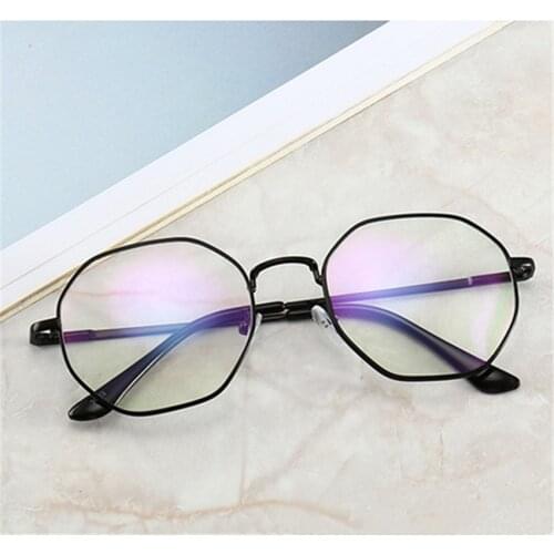Eight Sided Shape Reading/Computer Glasses Frame Anti-Radiation/Blue-Ray Glasses Womens/Mens Round Eyeglasses Frames Spectacles
