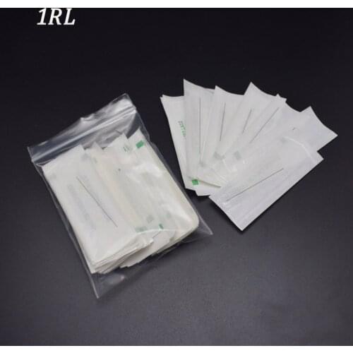 1R Needles Tips Promotional Professional Permanent Makeup Machine Eyebrow Needles With Tips Caps