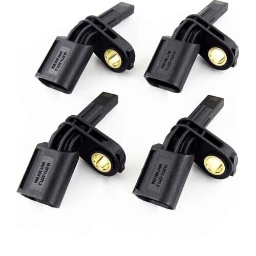 4Pcs Black ABS Speed Sensor Fit for VW Golf Jetta Passat Beetle Tiguan Audi Seat Skoda Superb Yeti WHT003856 WHT 003 856